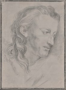 Porträtt av Friedrich von Schiller 1759-1805, sent 1700-tal. av Unbekannt