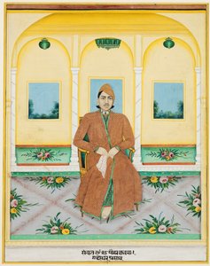Porträtt av Ganadhar Prasad, 181. av Unbekannt