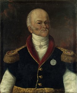 Porträtt av general Ksawery Franciszek Krasicki 17741844, 1830-1840-talet av Unbekannt