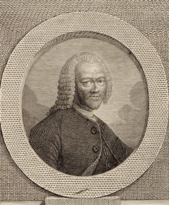 Porträtt av Georg Philipp Telemann 1681-1767. av Unbekannt