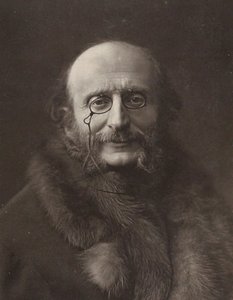 Porträtt av Jacques Offenbach 1819-1880. av Unbekannt