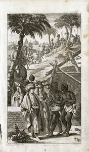 Porträtt av Jean Baptiste Tavernier i orientalisk klädsel, 1681 av Unbekannt