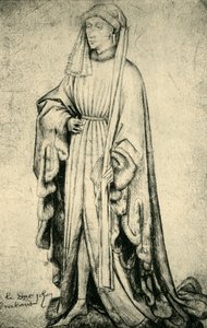 Porträtt av Johannes IV, hertig av Brabant, 1460-1470, 1943. av Unbekannt