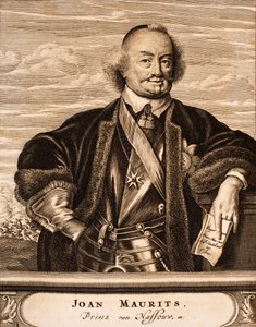 Porträtt av John Maurice, Prins av Nassau-Siegen 1604-1679, 1675. av Unbekannt