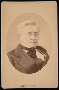 Porträtt av Joseph Henry 1797-1878, före 1878. av Unbekannt