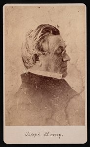 Porträtt av Joseph Henry 1797-1878, 4 december 1862. av Unbekannt