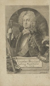 Porträtt av Jozef Wandalin Mniszech 1670-1747, före 1734. av Unbekannt