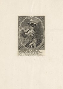 Porträtt av Katherine Lord, född Knowles 1669-1747, John Laws hustru, 1720. av Unbekannt