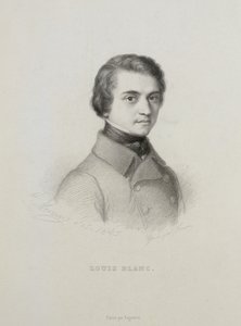 Porträtt av Louis Blanc 1811-1882, 1845. av Unbekannt