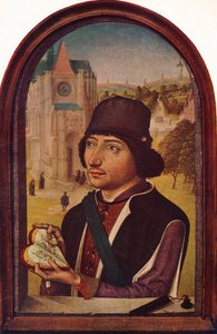 Porträtt av Ludvig XI, c1456-58 av Unbekannt