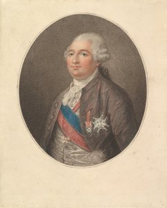 Porträtt av Ludvig XVI, sent 1700-tal. av Unbekannt