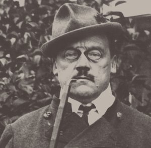 Porträtt av Ludwig Thoma 1867-1921, 1910-talet. av Unbekannt