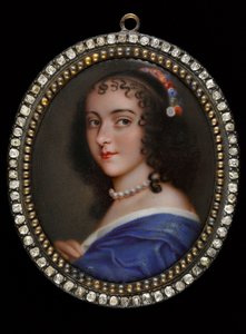Porträtt av Ninon de Lenclos 1620-1705, tidigt 1700-tal. av Unbekannt