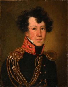 Porträtt av prins Nikolay Fjodorovich Golitsyn 1789-1860, 1810-talet av Unbekannt