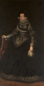 Porträtt av drottning Elisabeth av Frankrike 1602-1644, drottning gemål av Spanien av Unbekannt