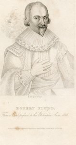 Porträtt av Robert Fludd 1574-1637, 1626 av Unbekannt