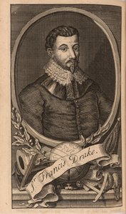 Porträtt av Sir Francis Drake, 1741. av Unbekannt