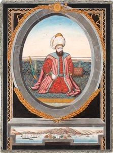 Porträtt av Sultan Murad II 1404-1451 av Unbekannt
