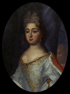 Porträtt av Theresa Kunegunda Sobieska 1676-1730 av Unbekannt