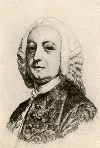 Porträtt av Thomas Penn, kolonialguvernör, c1760, 1937. av Unbekannt
