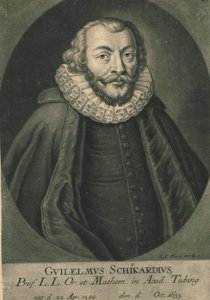 Porträtt av Wilhelm Schickard 1592-1635. av Unbekannt