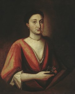 Porträtt av en dam, möjligen Hannah Stillman, 1720-30.