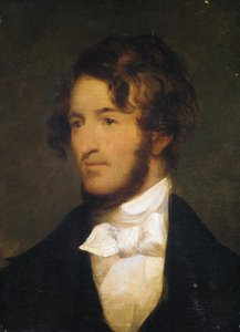 Porträtt av en man, 1800-1850.