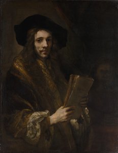 Porträtt av en man Auktionsförrättaren, troligen ca. 1658-62.