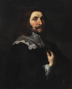 Porträtt av en man, ca. 1600-1650. av Unbekannt