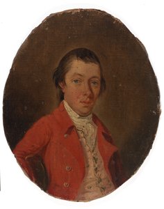 Porträtt av en man, ca. 1790. av Unbekannt