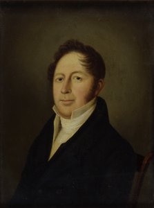 Porträtt av en man, ca. 1815. av Unbekannt