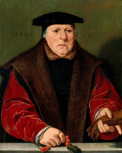 Porträtt av en man med en radband, 1545.