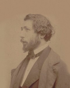 Porträtt av pianisten och kompositören Charles Wehle 1825-1883, ca 1865. av Unbekannt