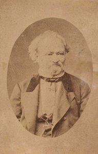Porträtt av pianisten och kompositören Ferenc Erkel 1810-1893, ca. 1875. av Unbekannt