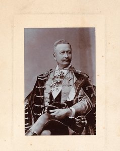 Porträtt av pianisten och kompositören Géza Zichy 1849-1924, 1900-talet. av Unbekannt