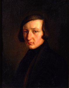 Porträtt av författaren Heinrich Heine, 1840-talet av Unbekannt