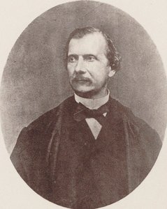 Porträtt av kompositören Auguste Mermet 1810-1889. av Unbekannt