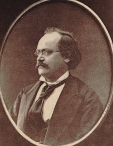 Porträtt av kompositören Charles Lecocq 1832-1918, 1874. av Unbekannt