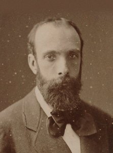 Porträtt av kompositören Gaston Salvayre 1847-1916, 1880. av Unbekannt