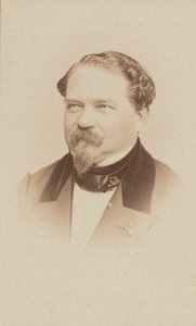 Porträtt av kompositören Jean-Georges Kastner 1810-1867. av Unbekannt