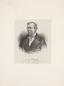 Porträtt av kompositören Johann Wilhelm Wilms 1772-1847, 1835. av Unbekannt