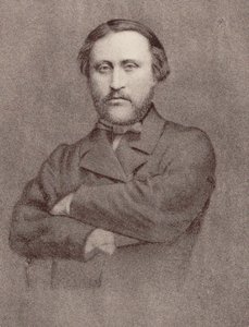 Porträtt av kompositören Léon Kreutzer 1817-1868. av Unbekannt