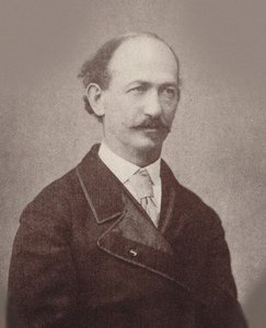 Porträtt av kompositören Maurice Strakosch 1825-1887 , ca. 1870. av Unbekannt