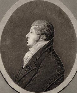 Porträtt av kompositören Nicolò Isouard 1775-1818. av Unbekannt