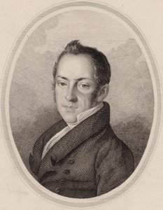 Porträtt av kompositören Saverio Mercadante 1795-1870. av Unbekannt