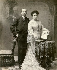 Porträtt av ledaren för församlingen av Moskvaadeln Pyotr Basilevsky 1855-1920 av Unbekannt