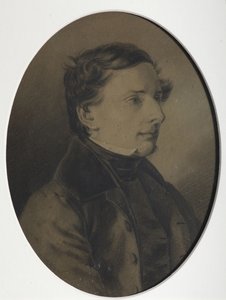Porträtt av författaren och lexikografen Vladimir Dal 1801-1872 av Unbekannt
