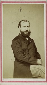 Porträtt av kompositören Charles Gounod 1818-1893, ca 1865. av Unbekannt