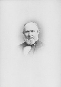 Porträtt av kompositören Edward John Hopkins 1818-1901. av Unbekannt