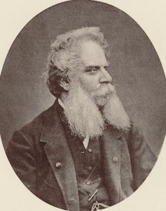 Porträtt av kompositören Federico Ricci 1809-1877, ca. 1870. av Unbekannt